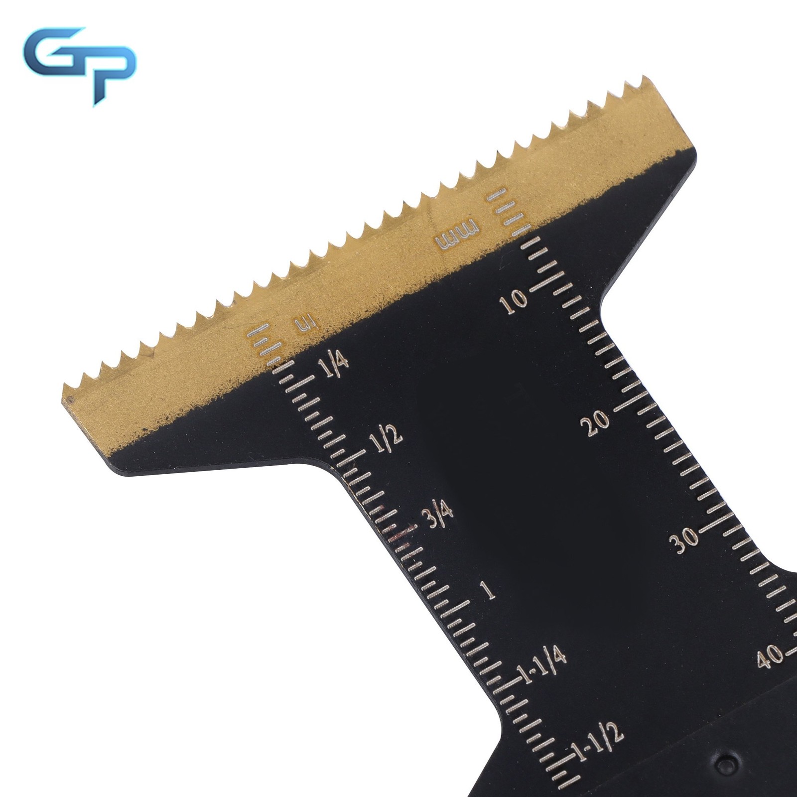 16 Pcs Extended Titanium Oscillating Saw Blades for Metal & Wood Cutting