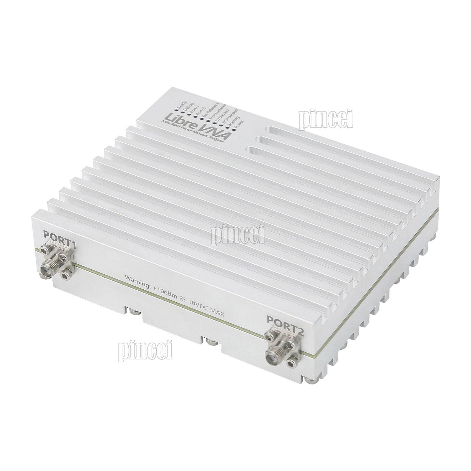 100kHz-6GHz 2-Port Vector Network Analyzer w/Stainless Steel Flanged Connectors