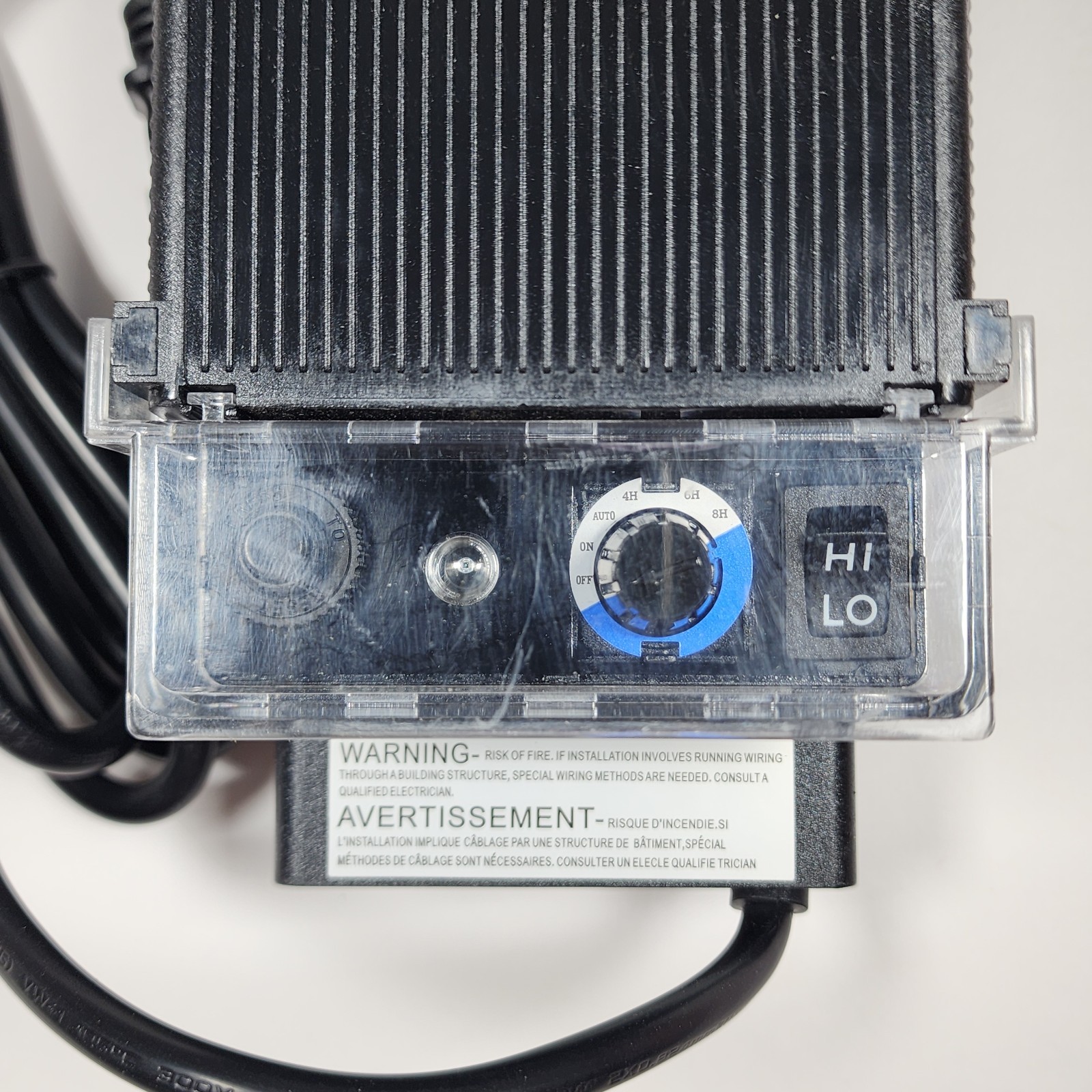 Kichler 60W Standard Series Transformer Black for 12V Lighting Systems 15E60BK
