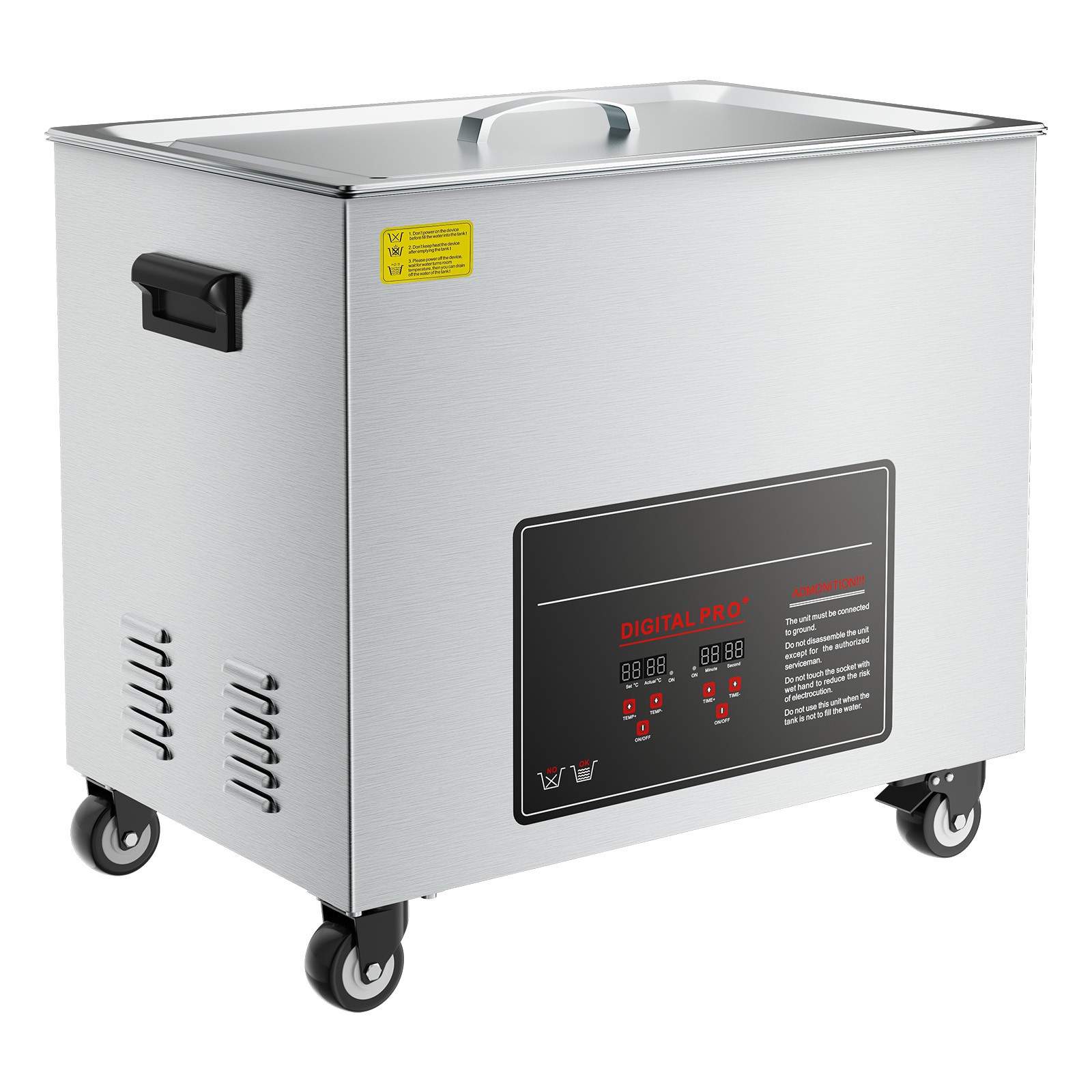 Uimoso 50L Ultrasonic Cleaning Machine with Basket & Digital Control, 840W