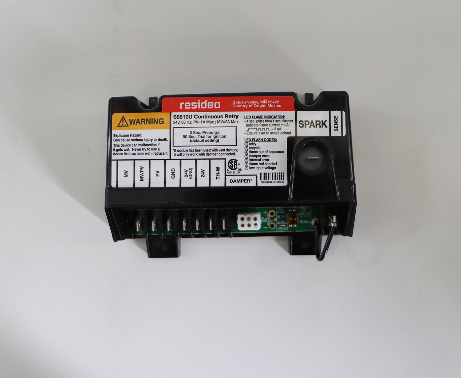 Resideo Intermittent Pilot Control Conversion Kit Y8610U6006