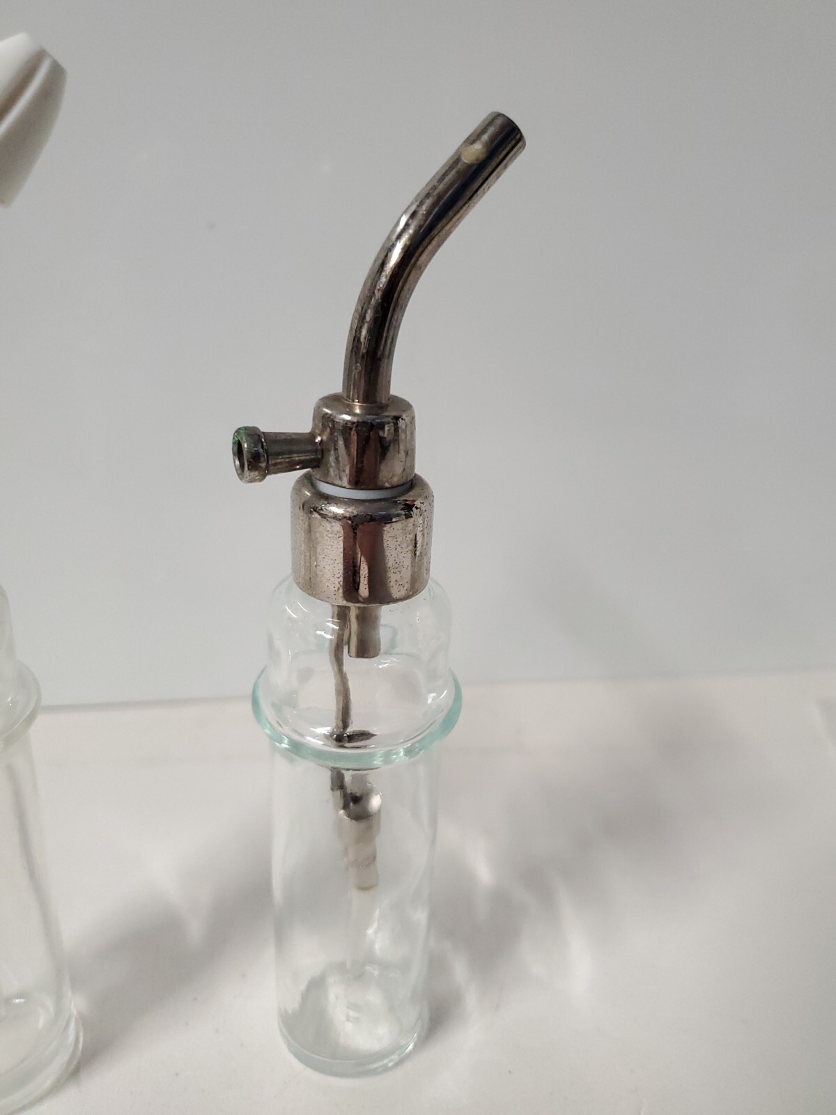 (2) Glass Nasal Atomiser Nose ( unknown brand ) as shown