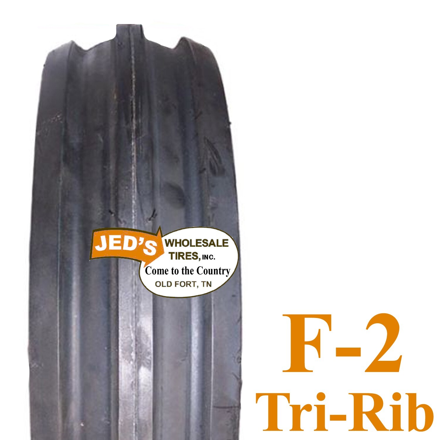 3.50-6 HAY TEDDER TIRE 350-6 3.50×6 350×6 410/350-6 Ag Tri 3 Rib F-2 – TWO TIRES