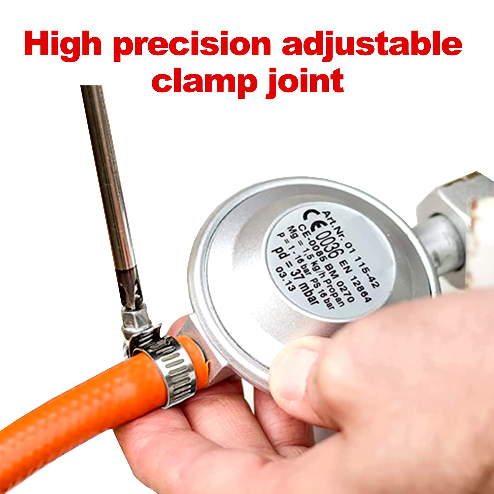 130pcs Adjustable Hose Clamps Worm Gear Stainless Steel Clamp Assortment set