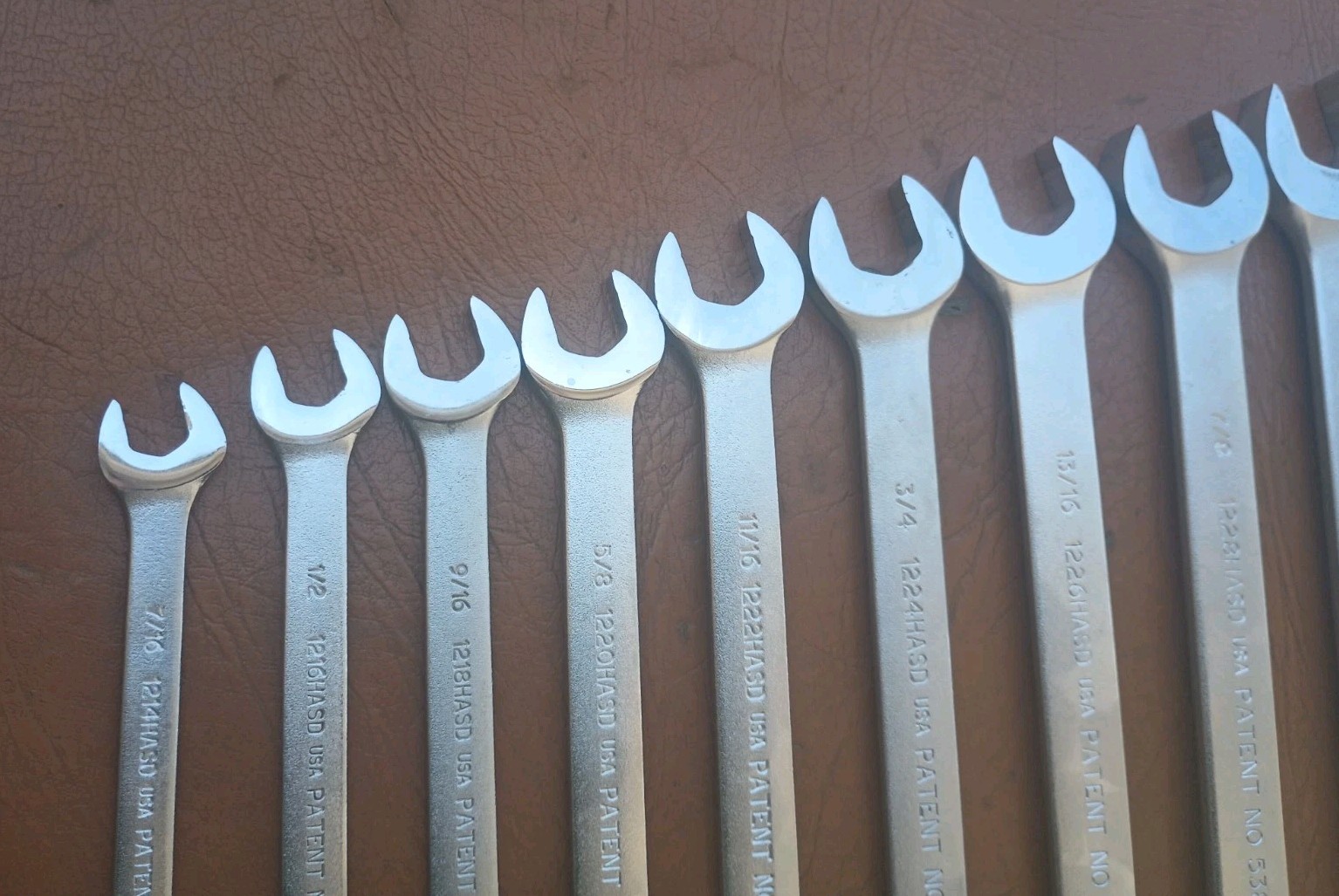 Proto 10pc Anti-Slip Design 6 Point Combination Wrench Set SAE 7/16″ to 1″ USA