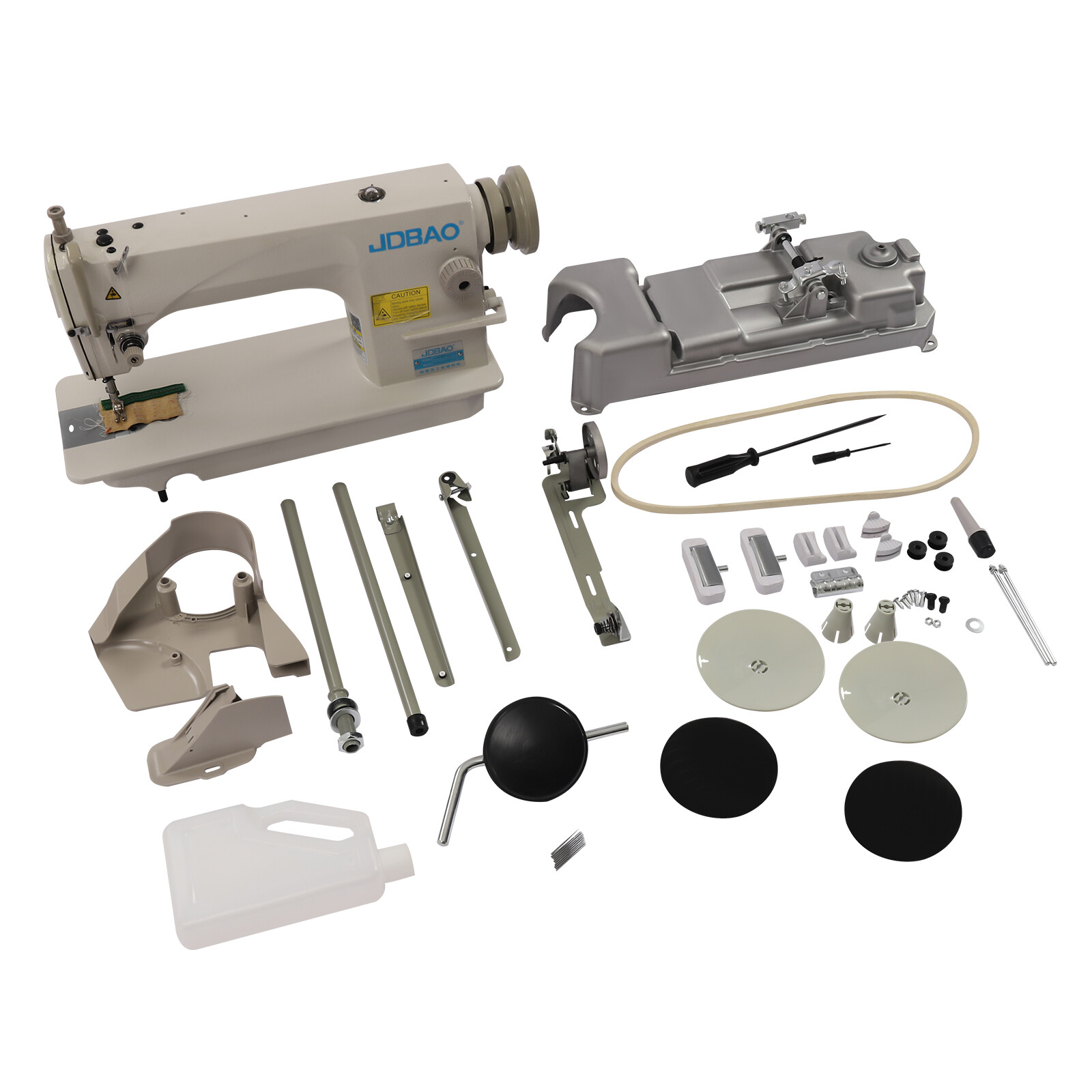 Industrial Strength Sewing Machine Heavy Duty Upholstery + Leather + Motor NEW