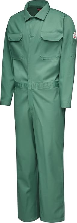 Durable Industrial 100% FR Cotton Flame Heat Resistant Welding Coveralls SMALL