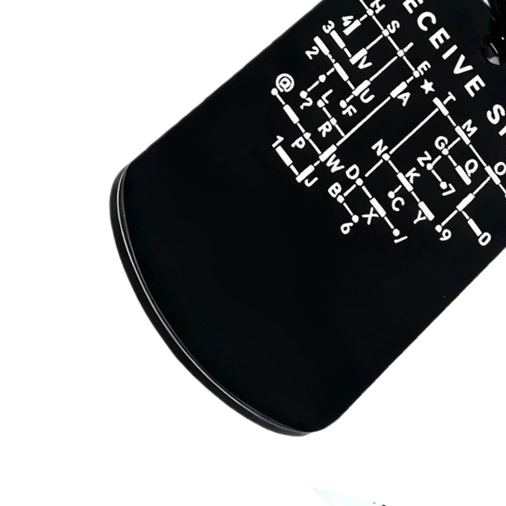 Lightweight Metal Coin for Continuous Wave Practice and For Morse Code Mastery