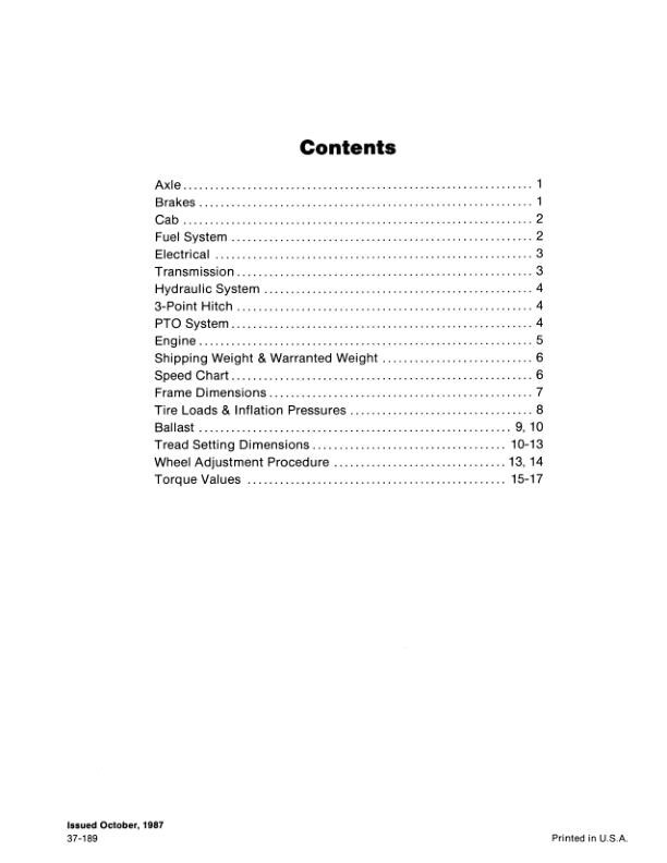 Case IH 1000, 9110, 9130, 9150, 9170, 9180, 9190 Tractor Repair Service Manual