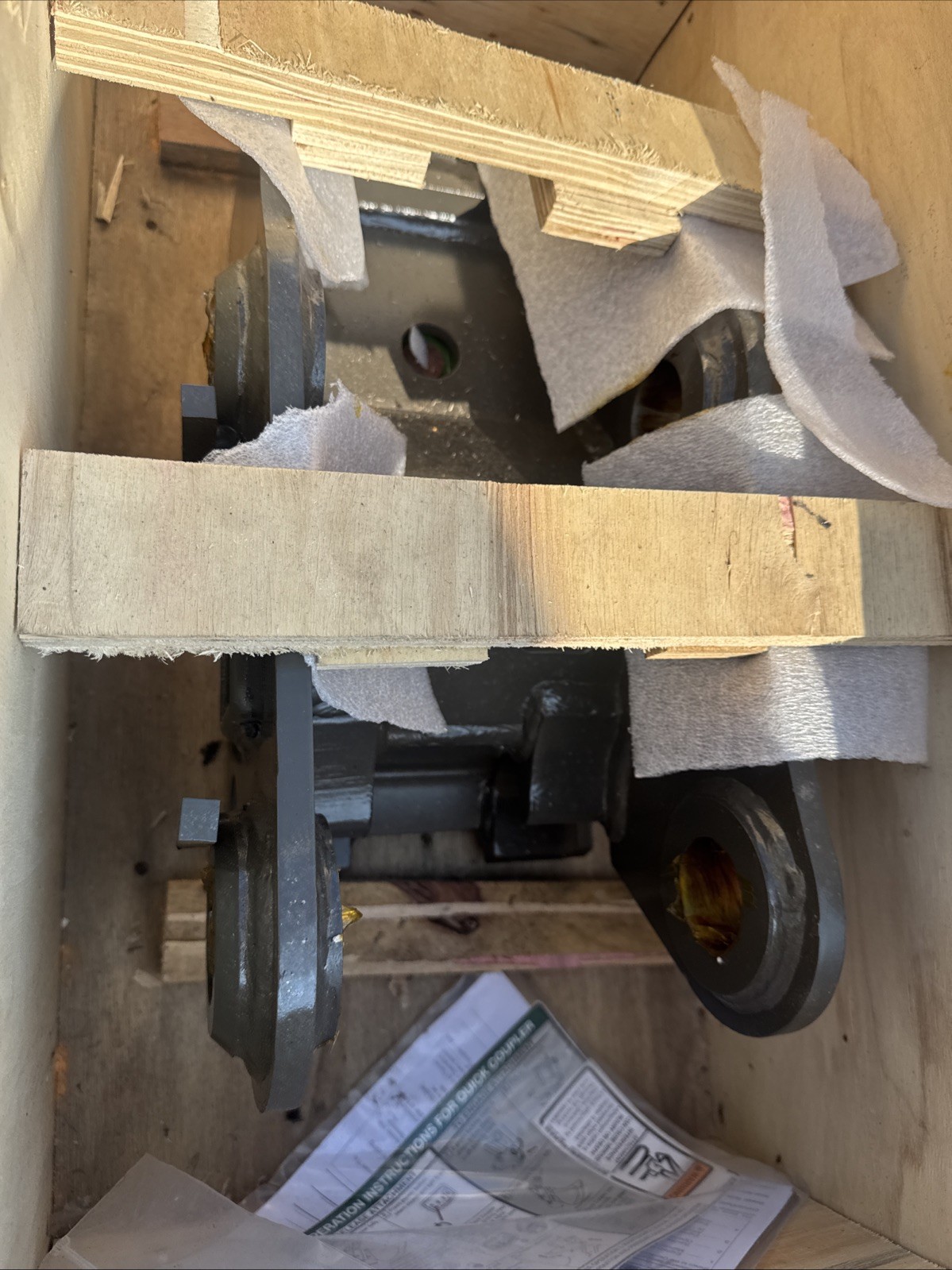 Volvo EC55B Coupler Qhs7ahpl-337_nc Hydraulic Mini Excavator 45 Mm Pins Geith