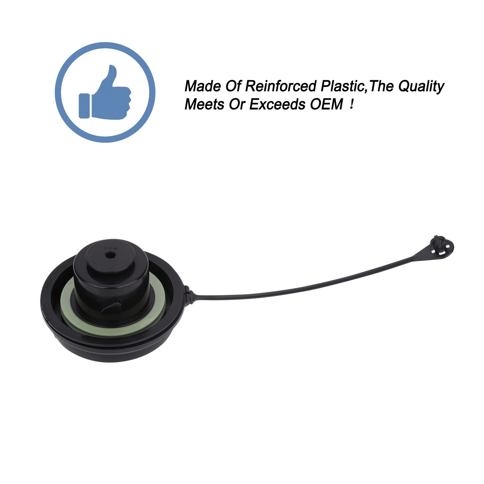 Fuel Tank Gas Cap Chevy Corvette 1997-2005 Replacement Filler Cap