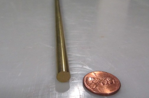 360 Brass Rod 1/4″ (.250″) Diameter x 24.0″ Length, 3 Pcs, 6 Ft