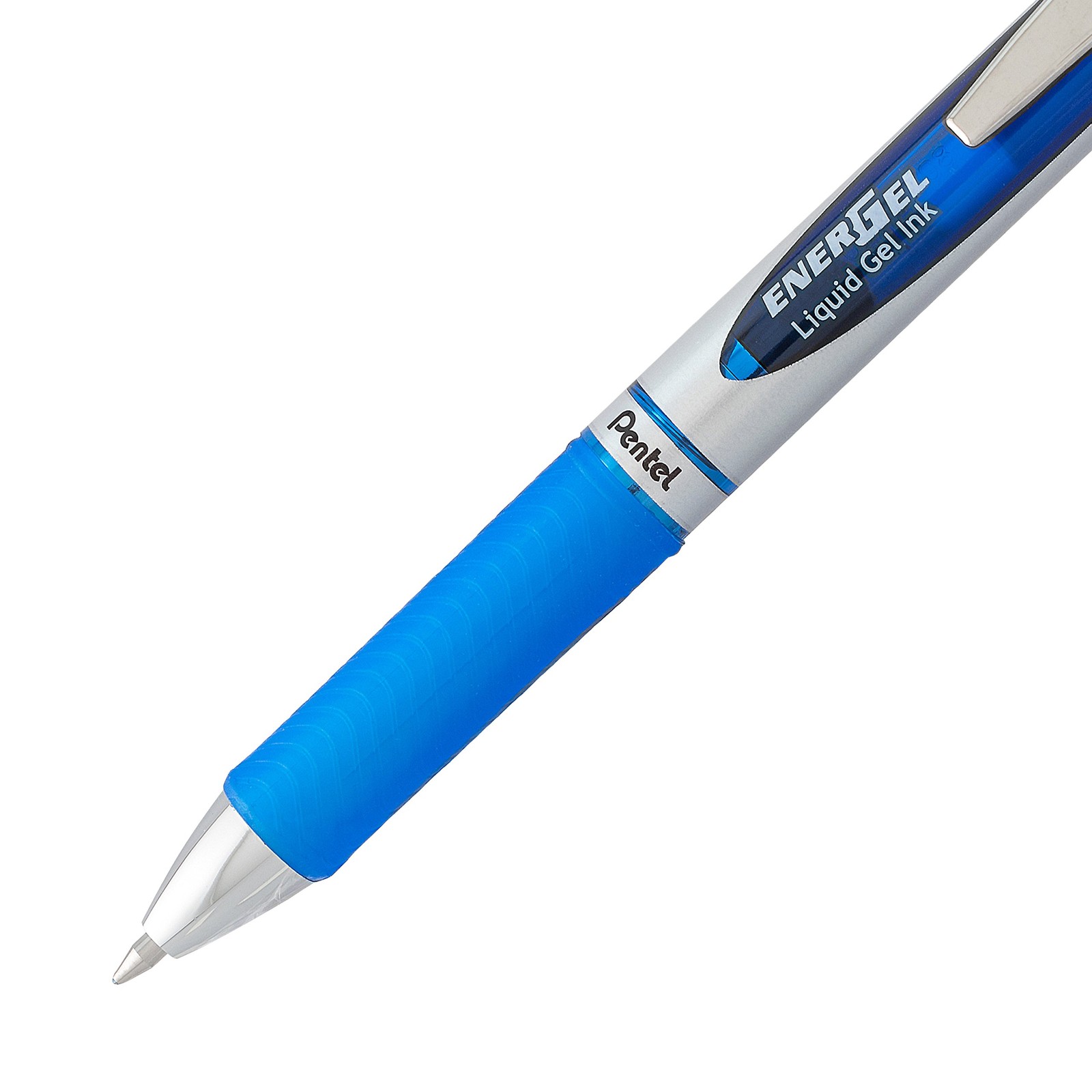 Pentel EnerGel Deluxe RTX Retractable Liquid Gel 2 Count (Pack of 1), Blue