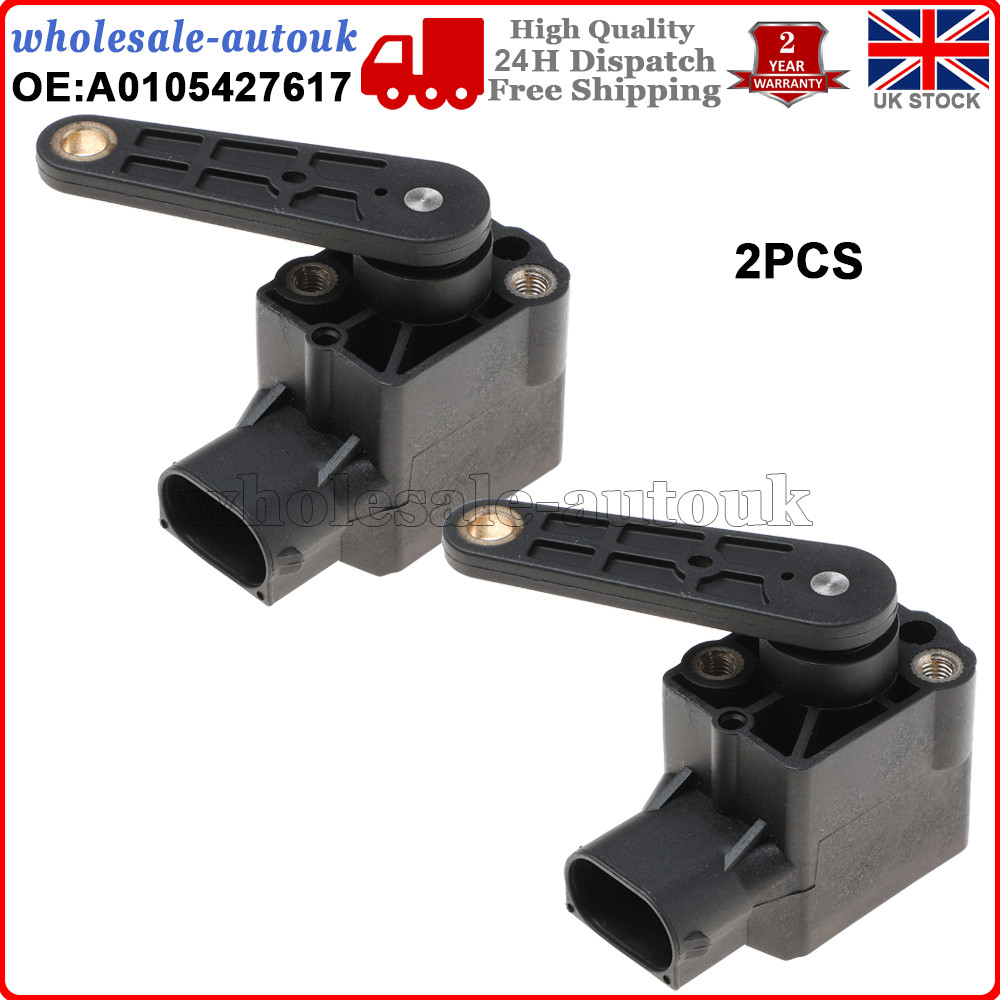 2X SUSPENSION LEVEL SENSOR FOR MERCEDES-BENZ W220 W211 W639 W211 C219 0105427617
