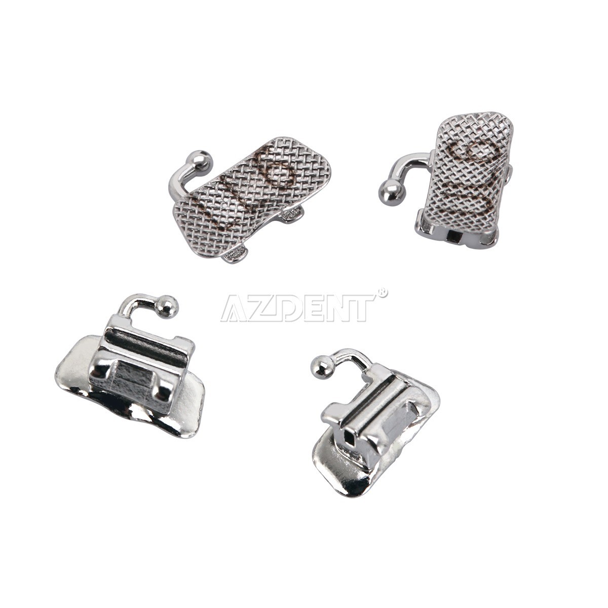 AZDENT Dental Orthodontic 1st Molar Buccal Tube Roth .022″ Bondable Convertible
