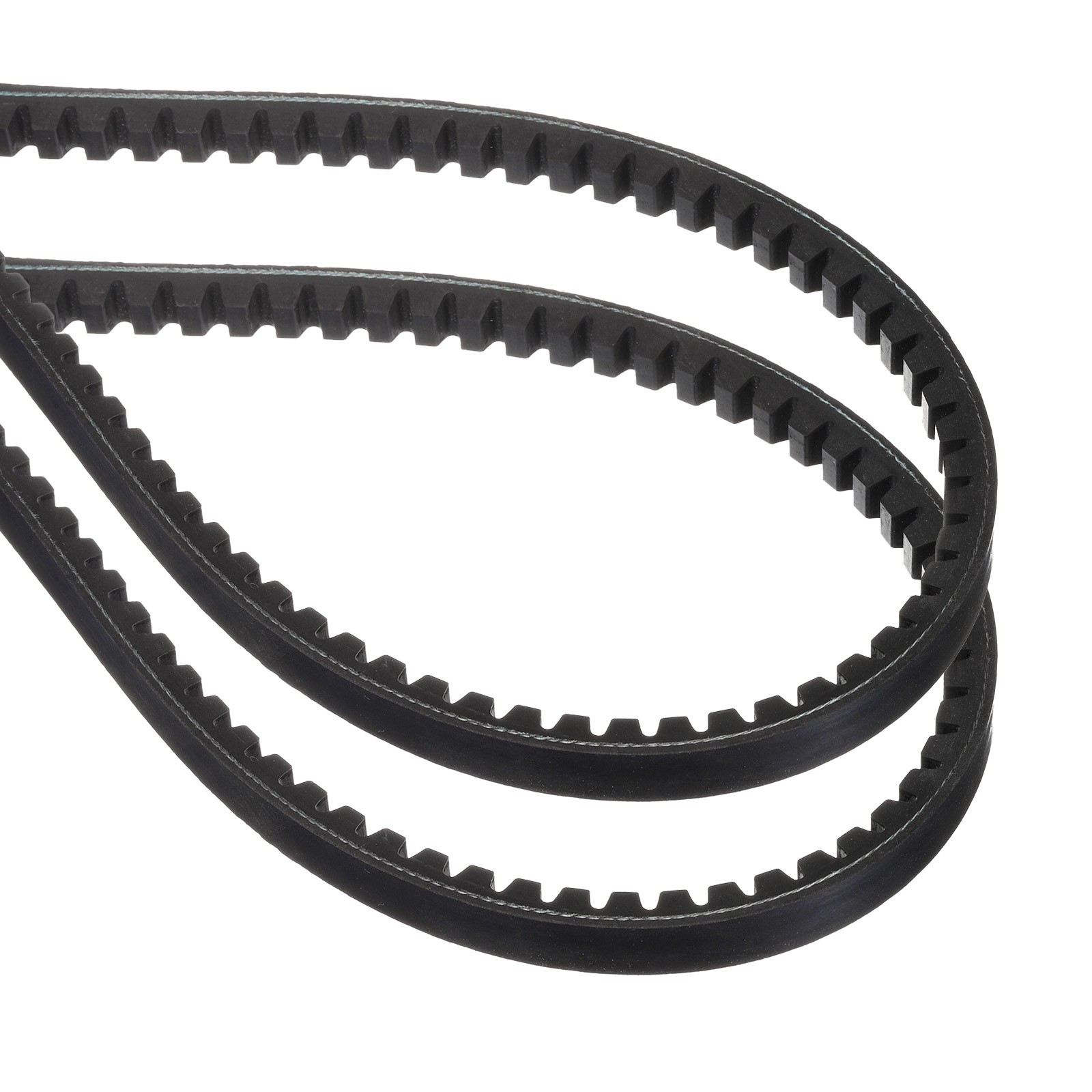 2 Set BX36 EPDM V-Belt Raw Edge Cogged Rubber Drive Belt