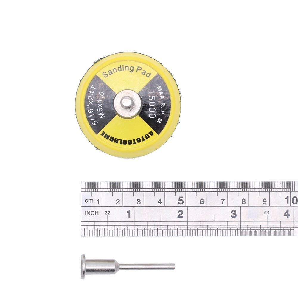 100 Pack 2 Inch Sanding Discs Kit 40 60 80 100 120 150 180 240 320 400 Grit