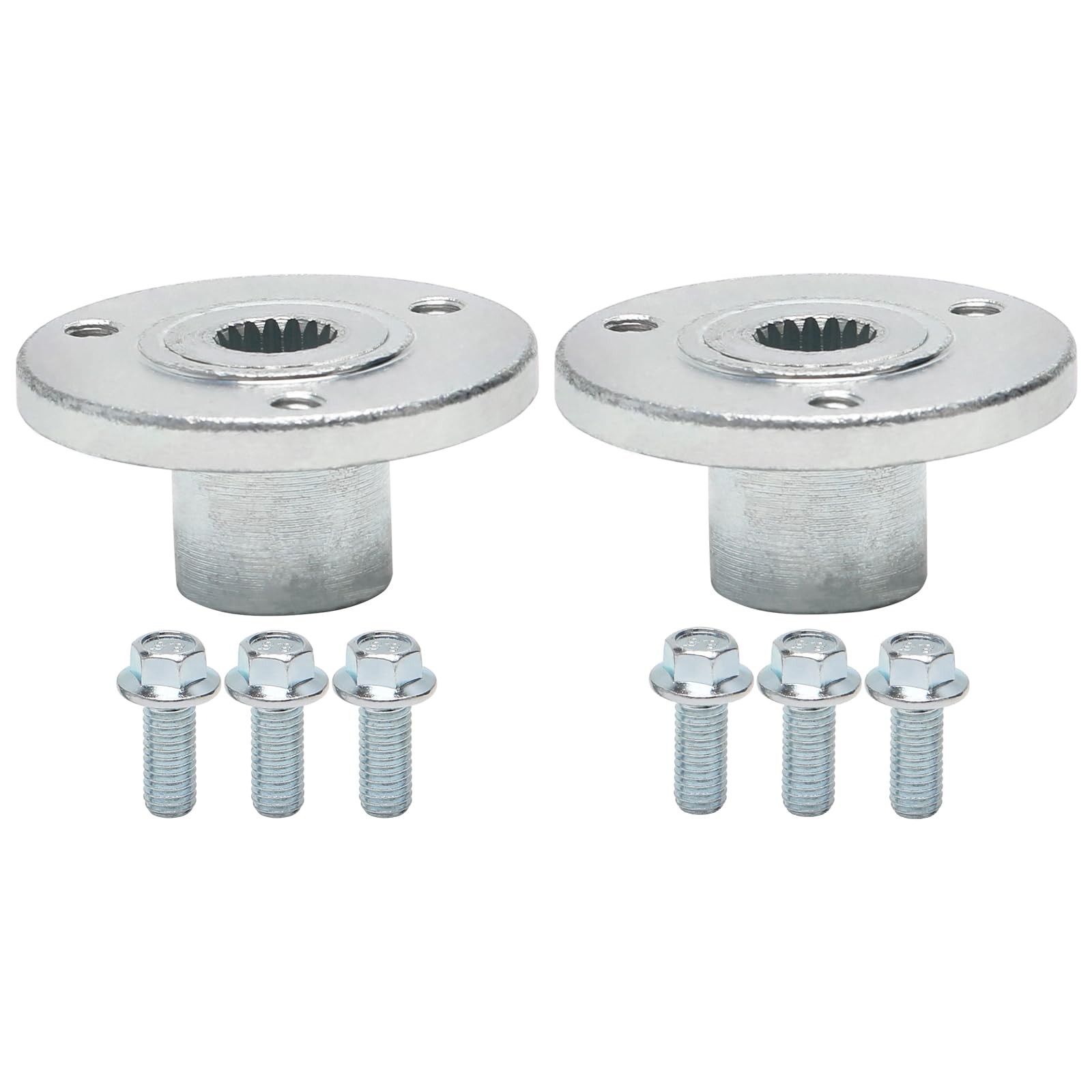 5-Inch Go Kart Wheels 11×7.10-5 2-Pack Rear Aluminum Alloy Rims Rubber Tires