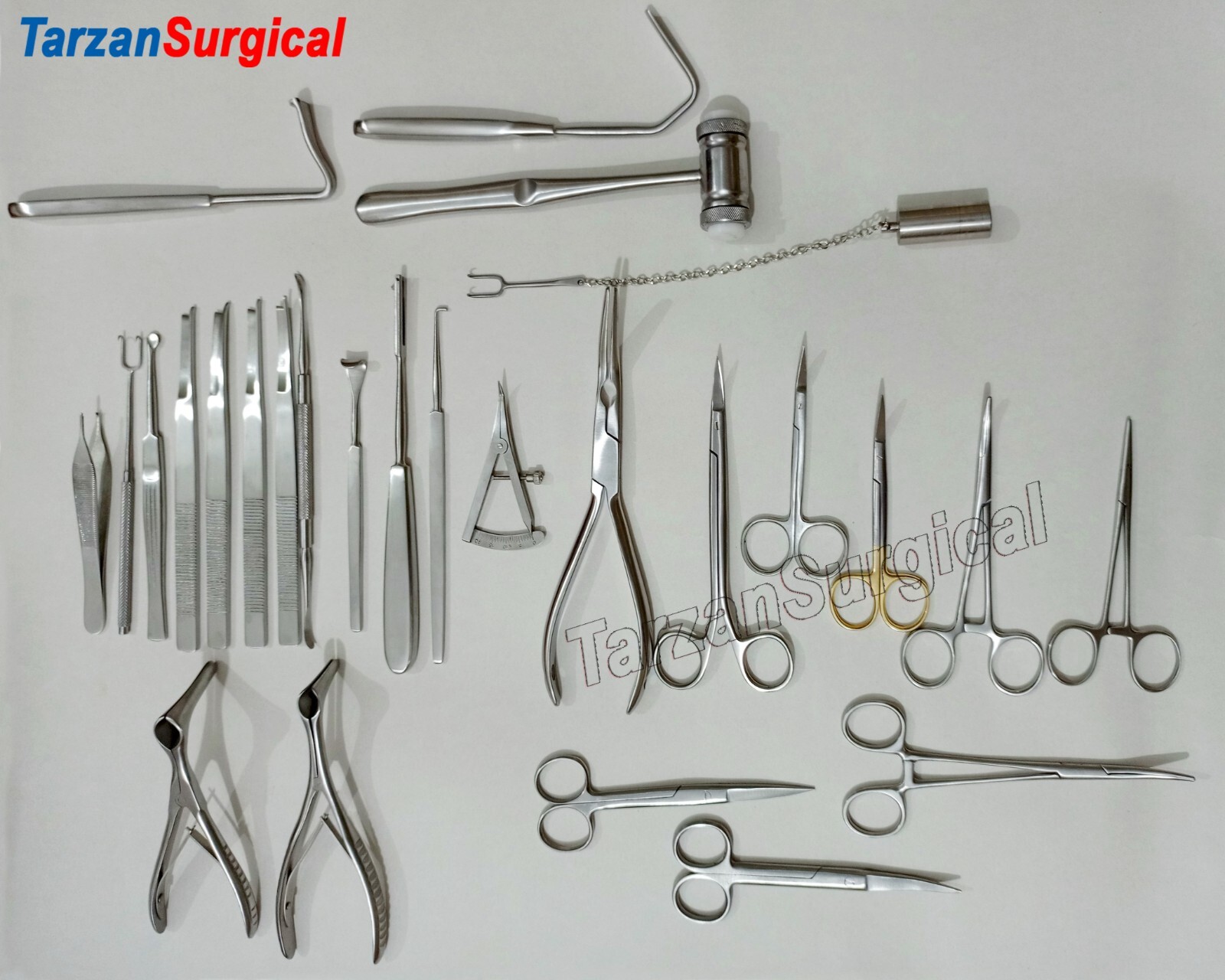 25 PCS Rhinoplasty Instruments Nose Surgery Surgical Instruments