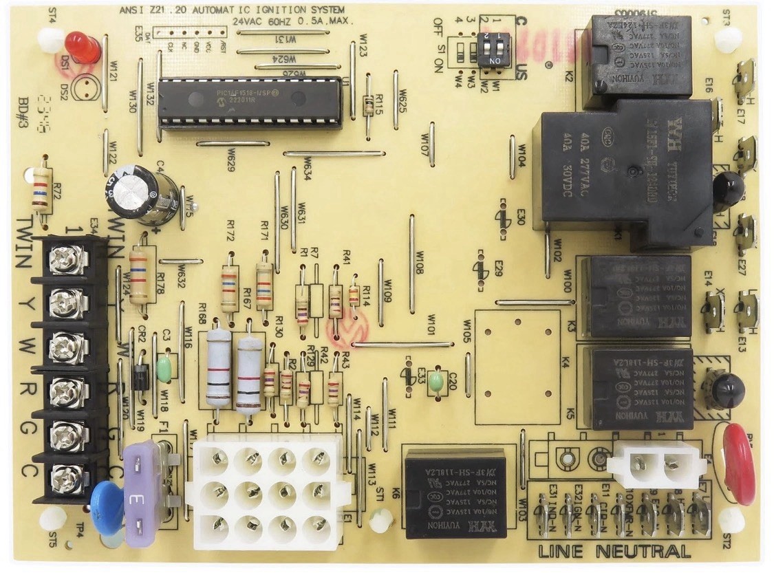 Furnace Control Board 50A55-743for Circuit Board 0130F00005S B18099-26 B1809926S