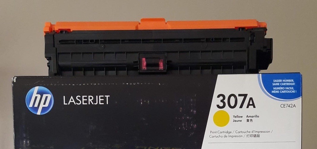 HP 307A Magenta Toner Cartridge | Works Color Laserjet Professional CP5225 Serie