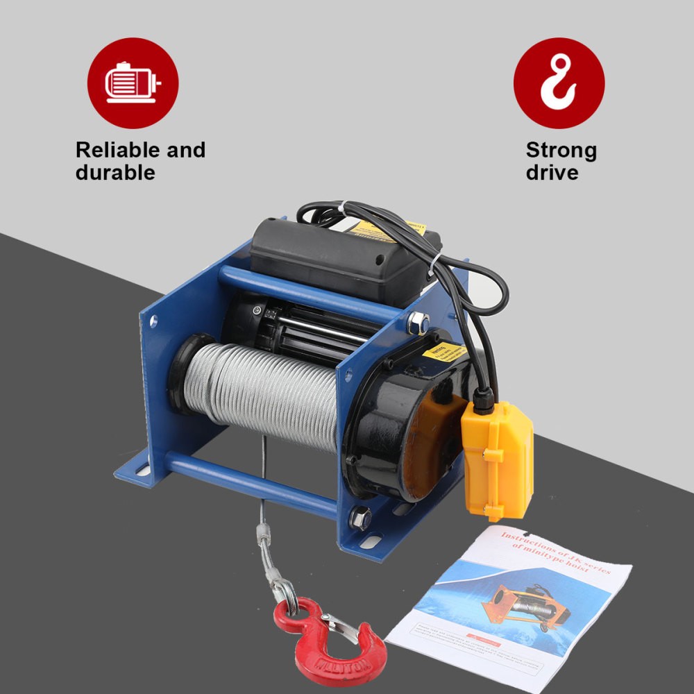 Electric Winch Wire Rope Electric Hoist Crane Wire Rope 30m Electric Hoist Micro