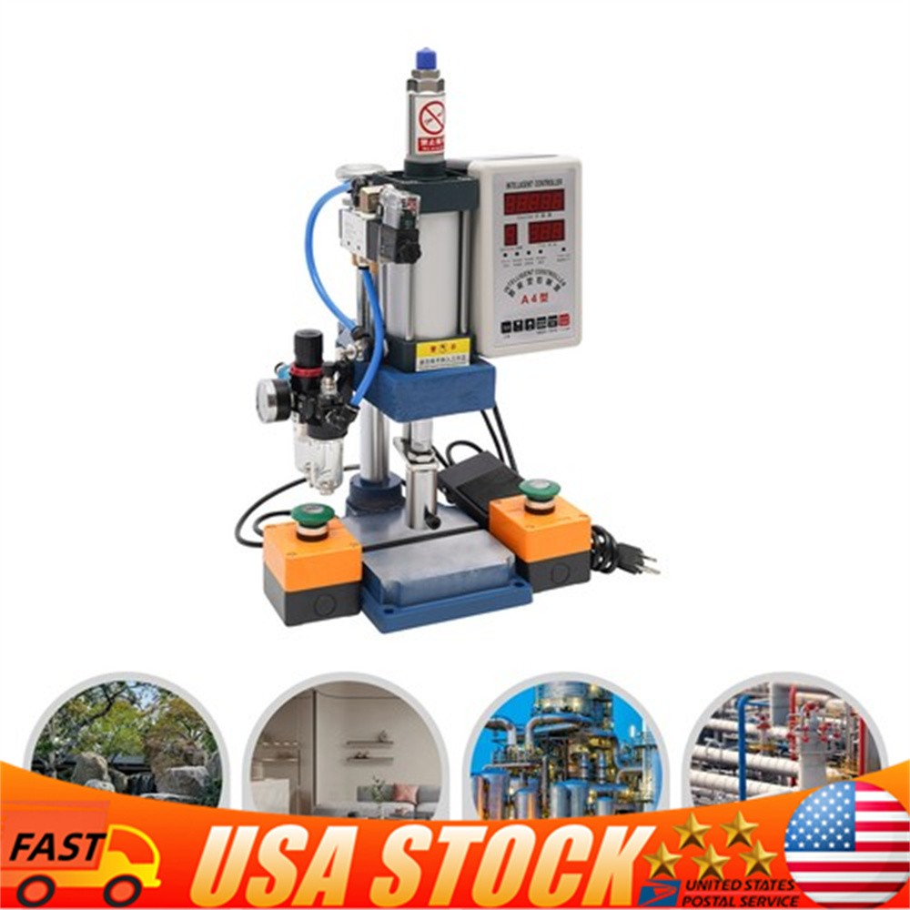 440lb Adjustable Pneumatic Punch Press Machine With Microcomputer Control