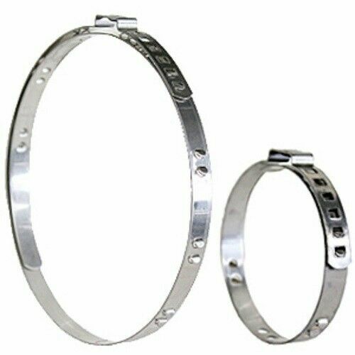 SS Adjustable CV Drive Axle Joint Boot Clamps 48 mm and 120 mm 2 or 4 Sets