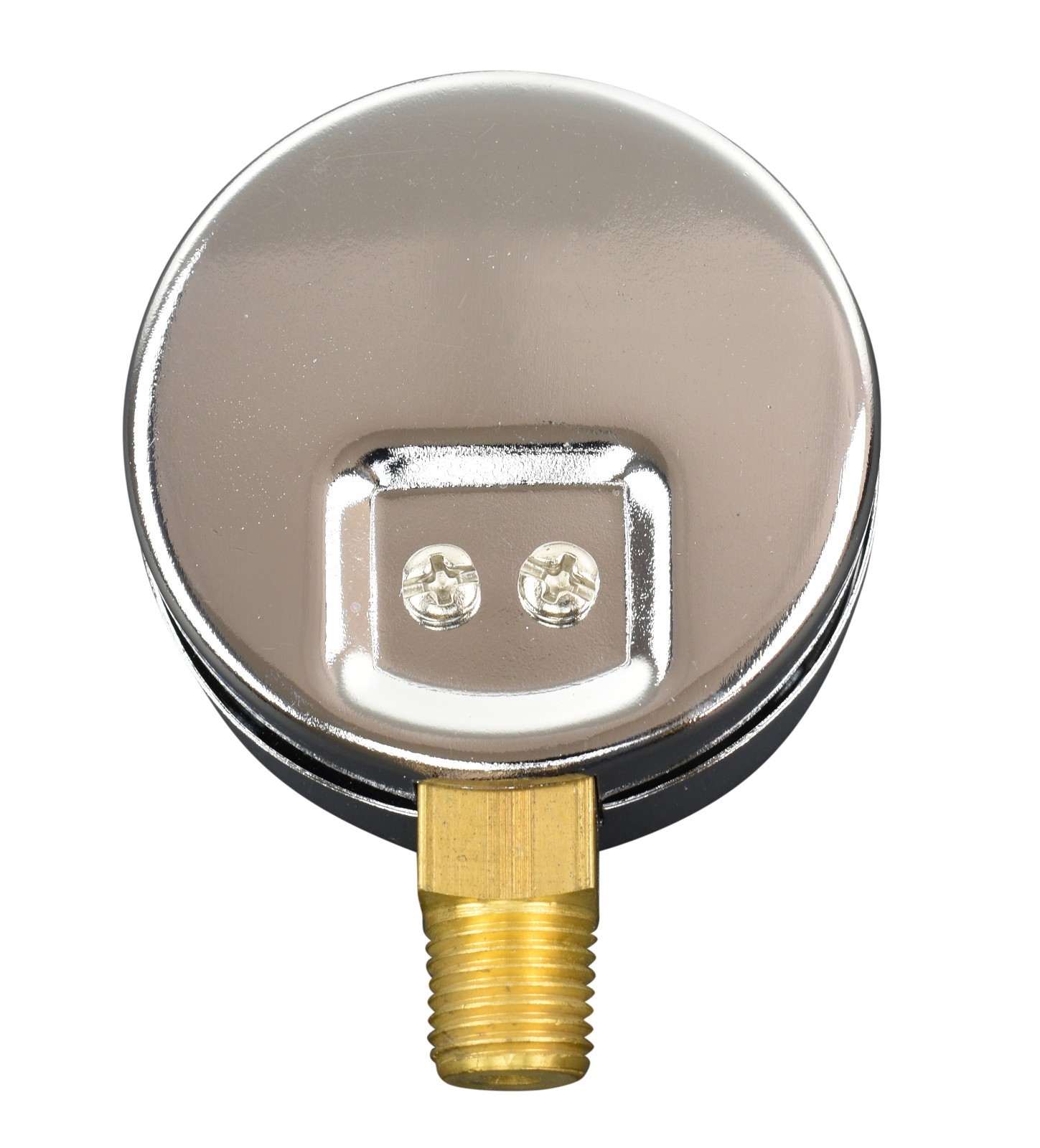 2″ Pressure Gauge – Chrome Plated Steel Case, 1/4″ NPT, Lower Mnt. 300 PSI
