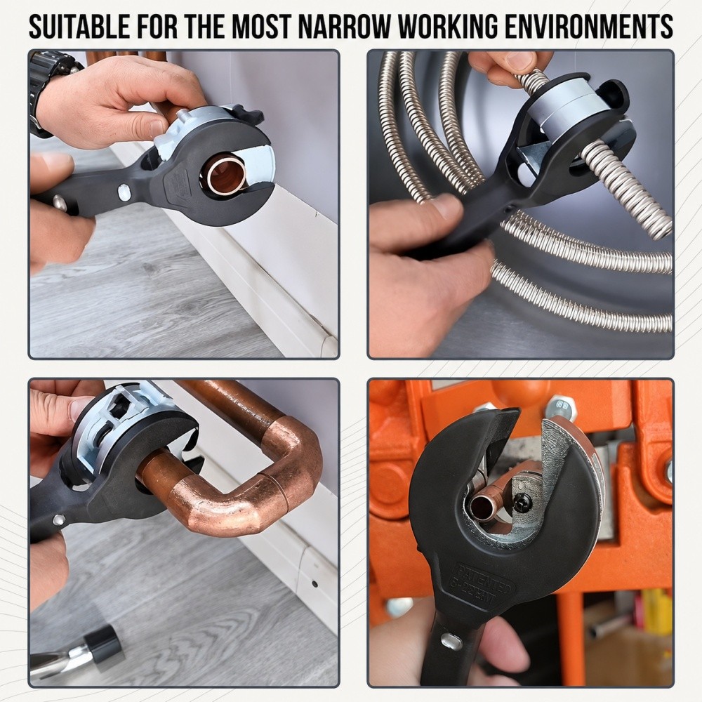 Heavy-Duty Ratchet Pipe Cutter Tube Cutter, For Cutting PVC PPR PE Copper Steel