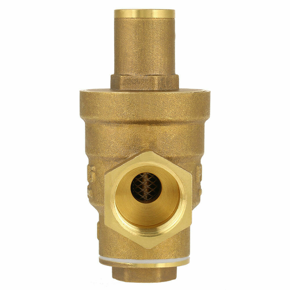 Water Pressure Regulator DN15(1/2″) 15mm Adjustable Brass Reducing Valve-