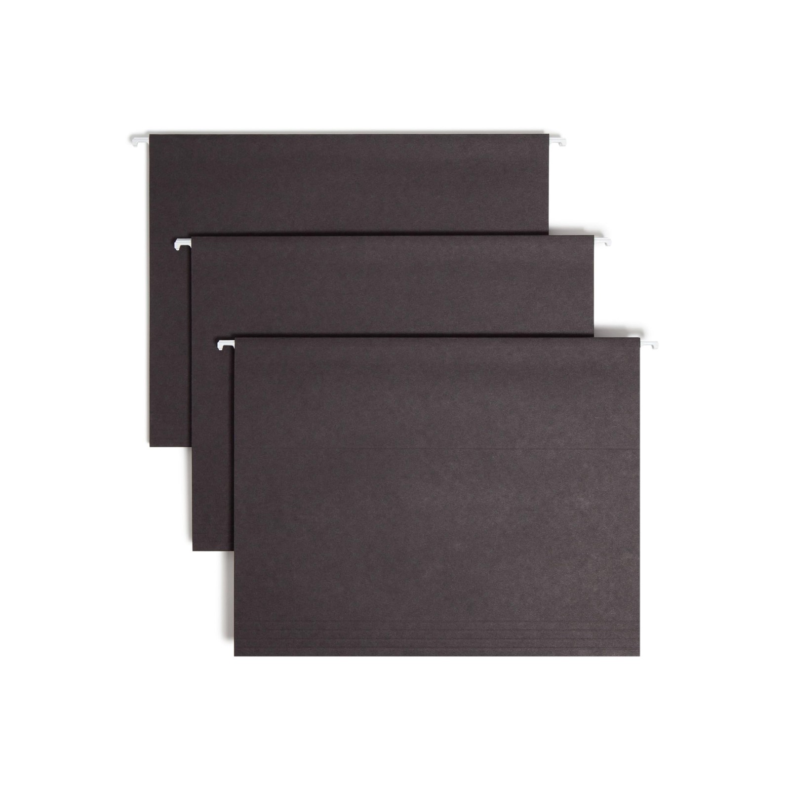 Smead Standard Hanging File Folders, 25 Count, Letter Size, 25 Black