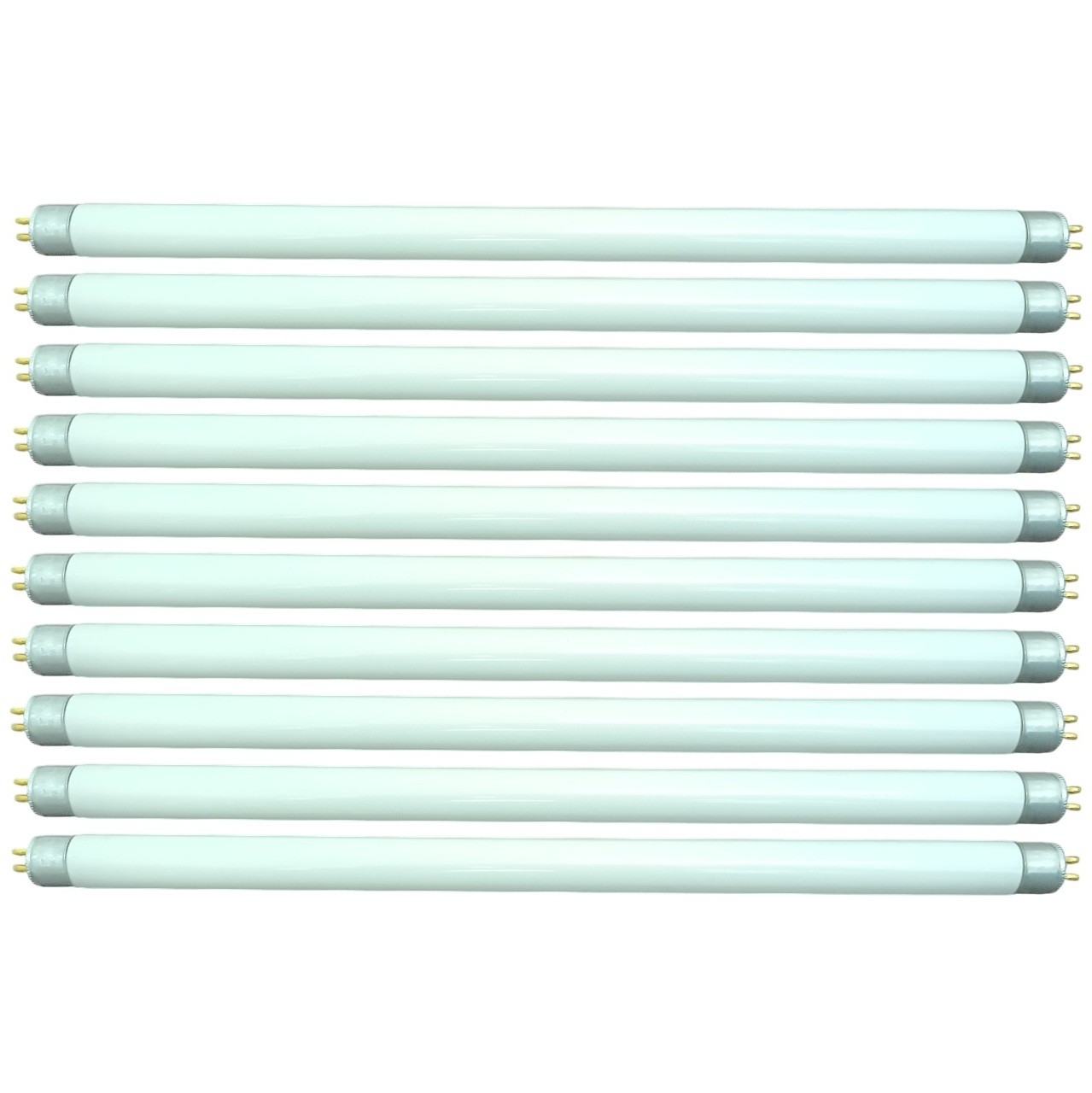 OCS Parts 10-Pack F8T5-CW 12-Inch Fluorescent Tube Lights 8 Watt Mini G5 Bi-Pin