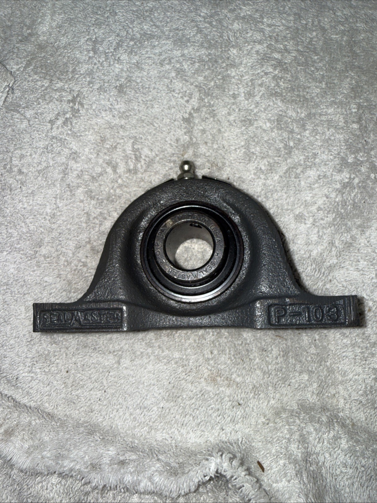 SealMaster NP-16 2 Bolt Pillow Block Bearing – Black