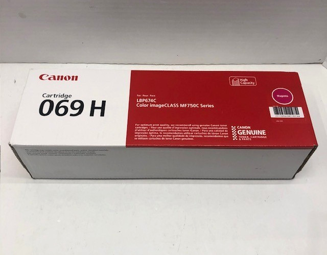 Canon 069H Magenta Original Toner Cartridge High Capacity Genuine – NEW!