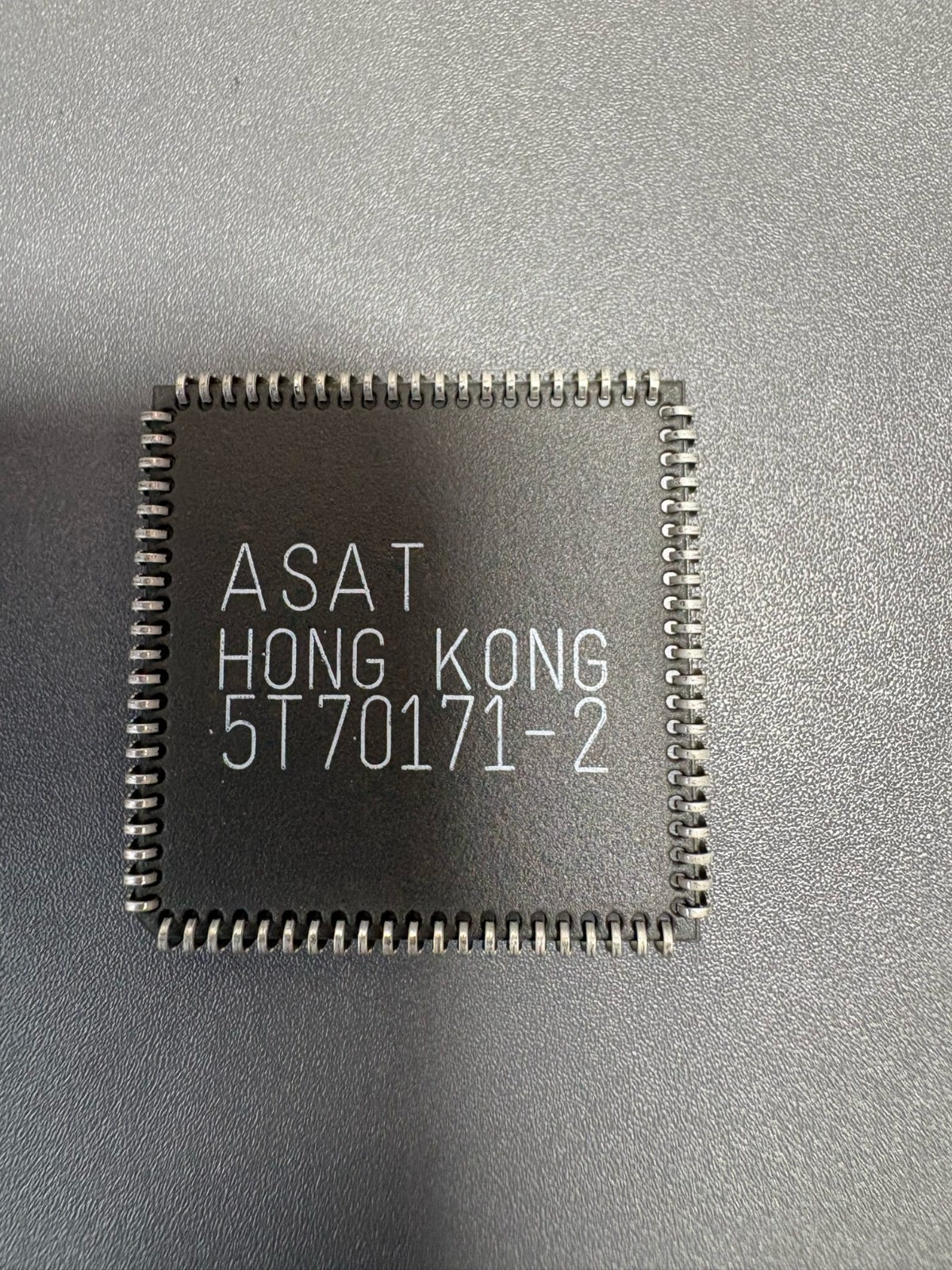 5x SMC COM90C66 PLCC IC Chip Vintage ASAT Hong Kong Lot