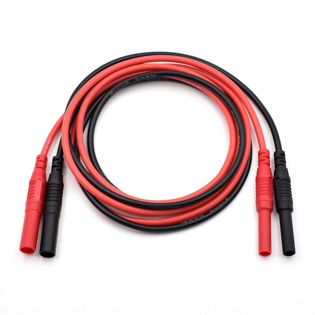 Meter Test Lead Extension Male to Female Connector 4mm Banana Plug to Jack Heavy