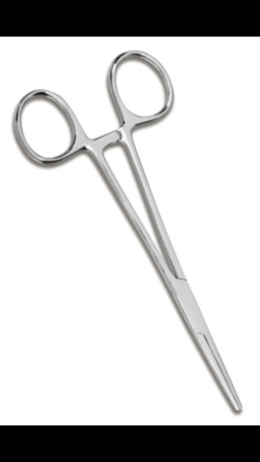 5.5″ 5 1/2 HEMOSTAT kelly forceps medical Curved and Straight – 2 Pieces