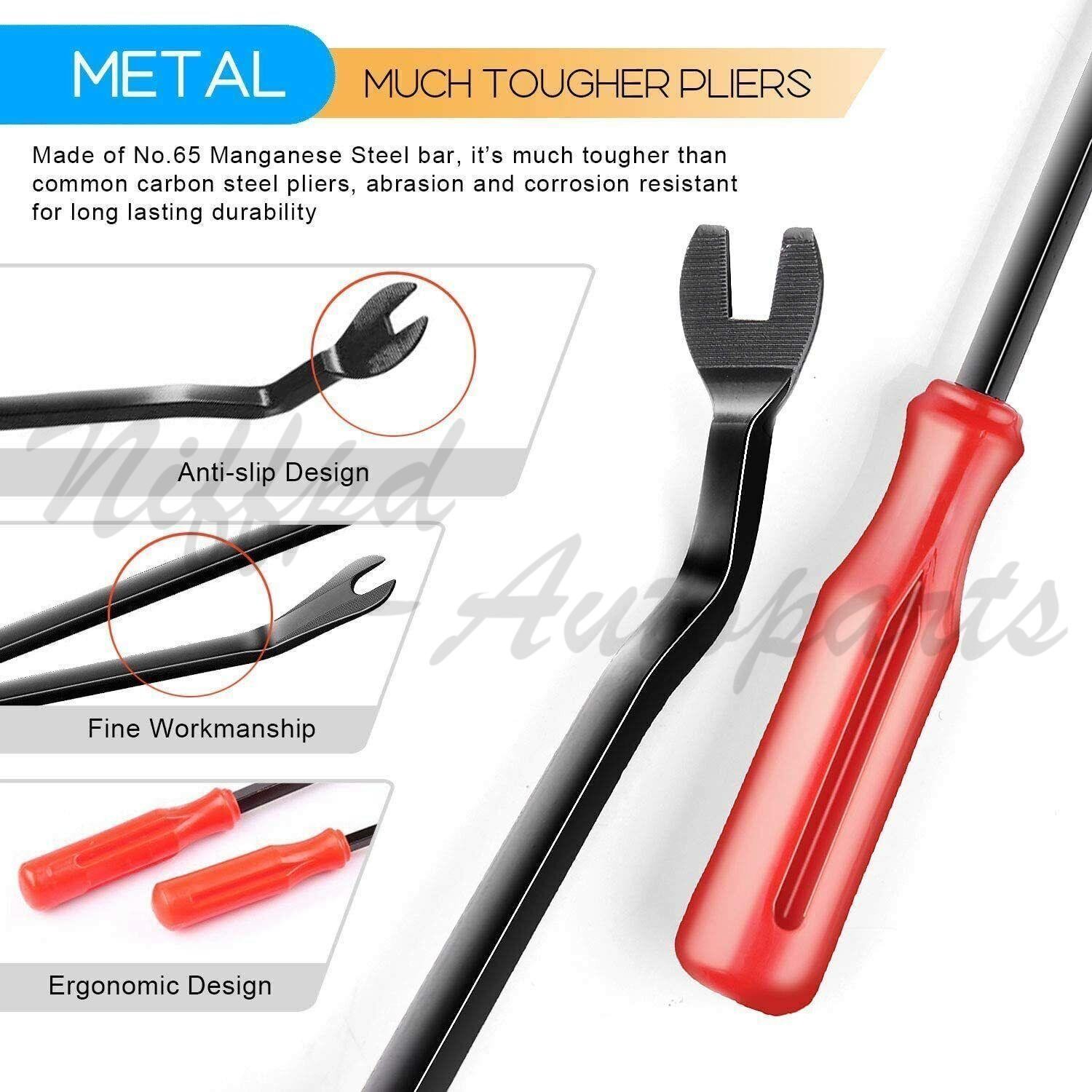1101/1115/1295PCS Bumper Retainer Clips Car Rivets Fasteners Push Retainer Kit