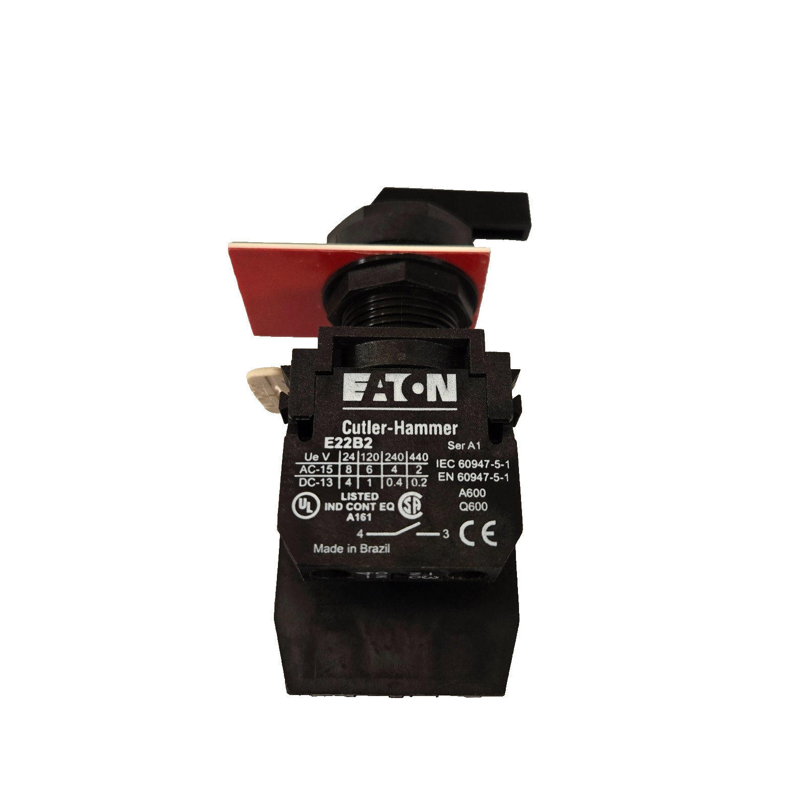 Cutler Hammer E22 Switch Type Assembly Includes E22B11 and E22B2 Switches