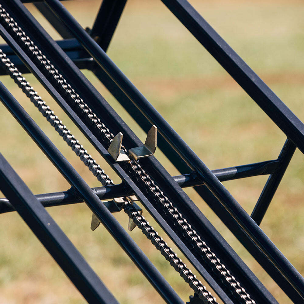 Titan Attachments Chain Drive 15ft Square Hay Bale Elevator Base Unit