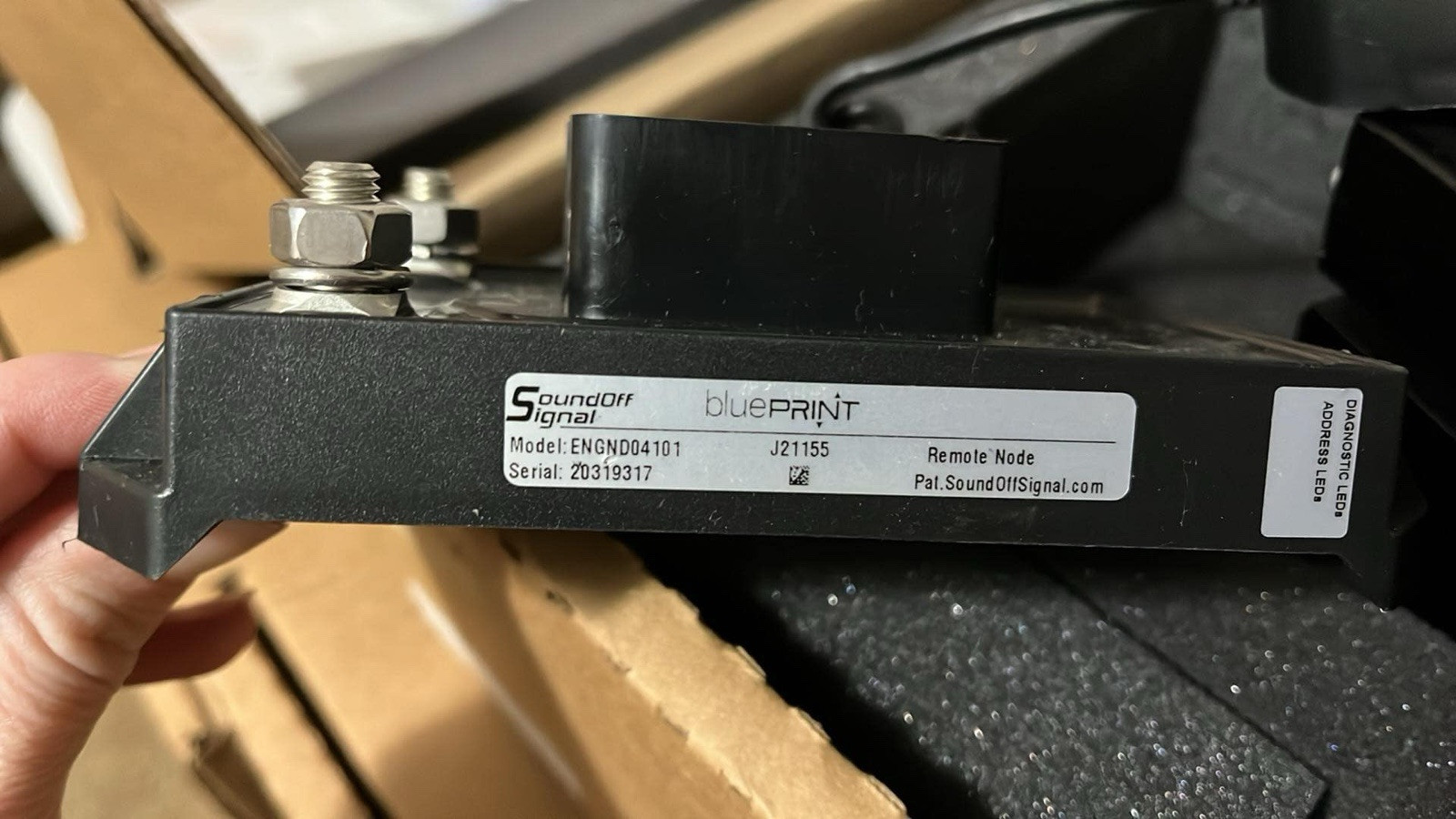 Soundoff Signal Blueprint Remote Node (Model # ENGND04101)