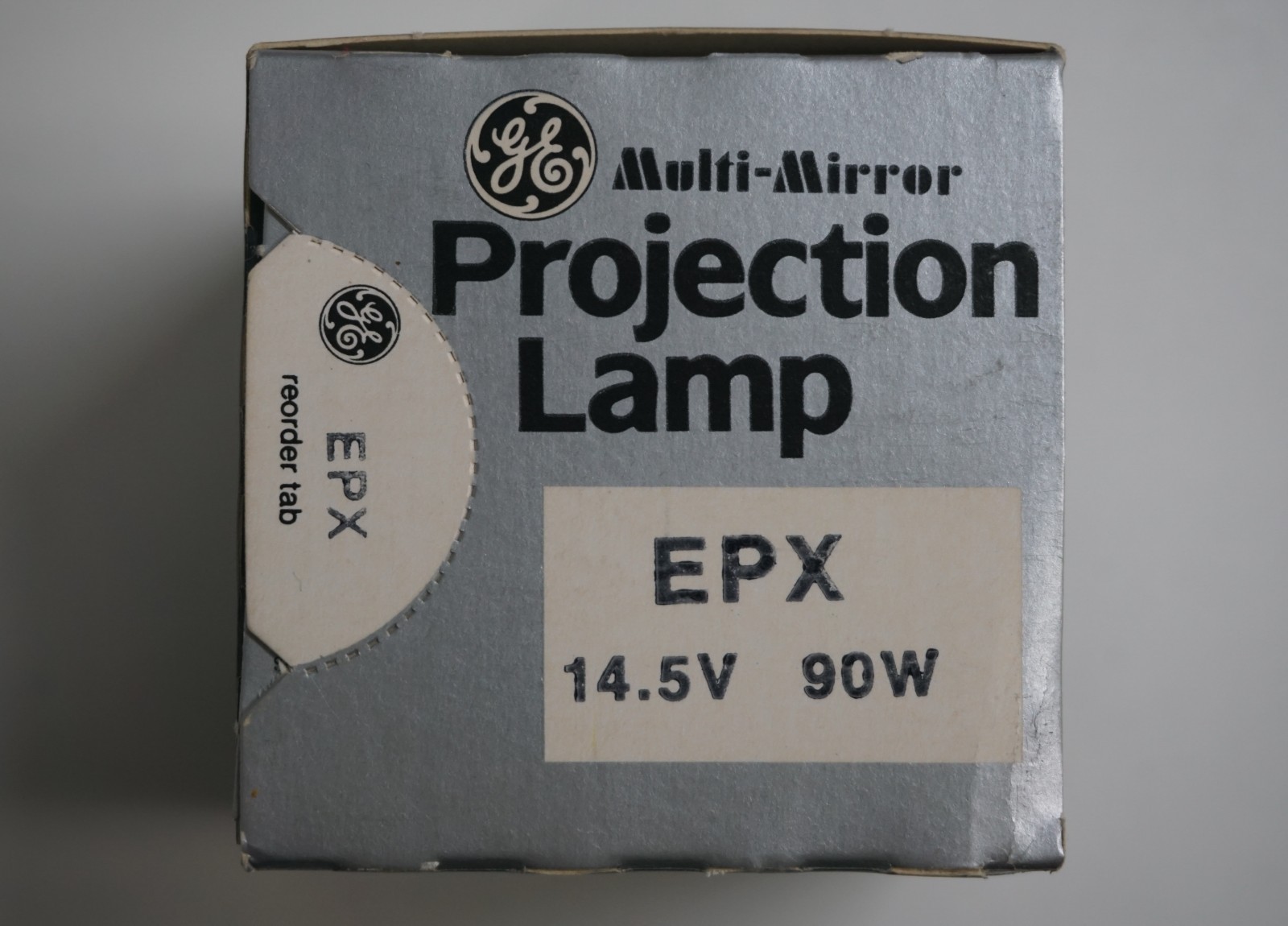 General Electronics Quartzline & Multi-Mirror Projection Lamp EPx 14.5V 90W