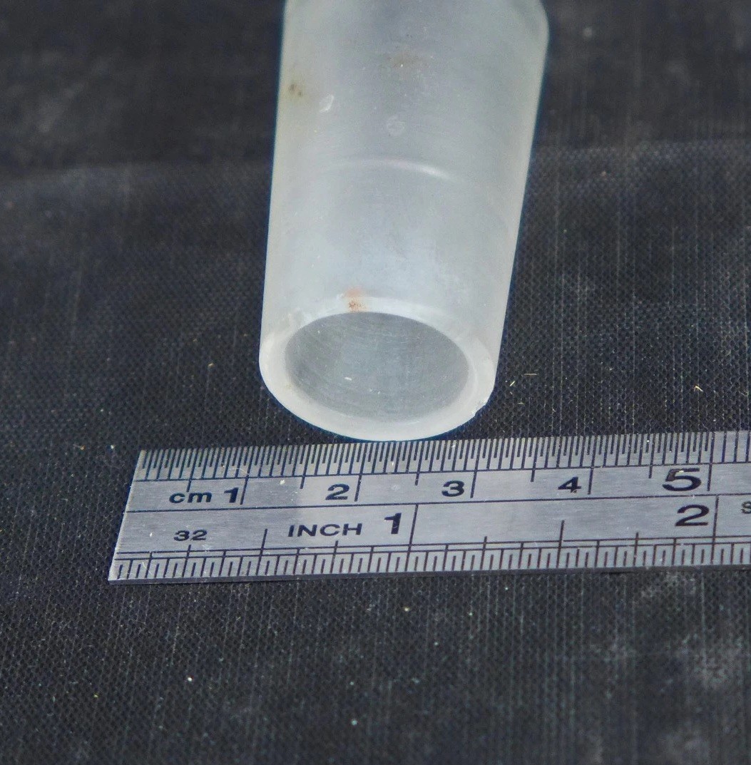Set of 2 || Round-bottom flasks with MALE 24/40 ground glass inner joint, 75ml