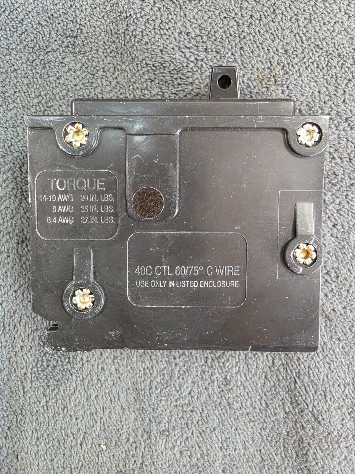 (10) Eaton BR 15 Amp 120/240 Volts Single-Pole Circuit Breaker