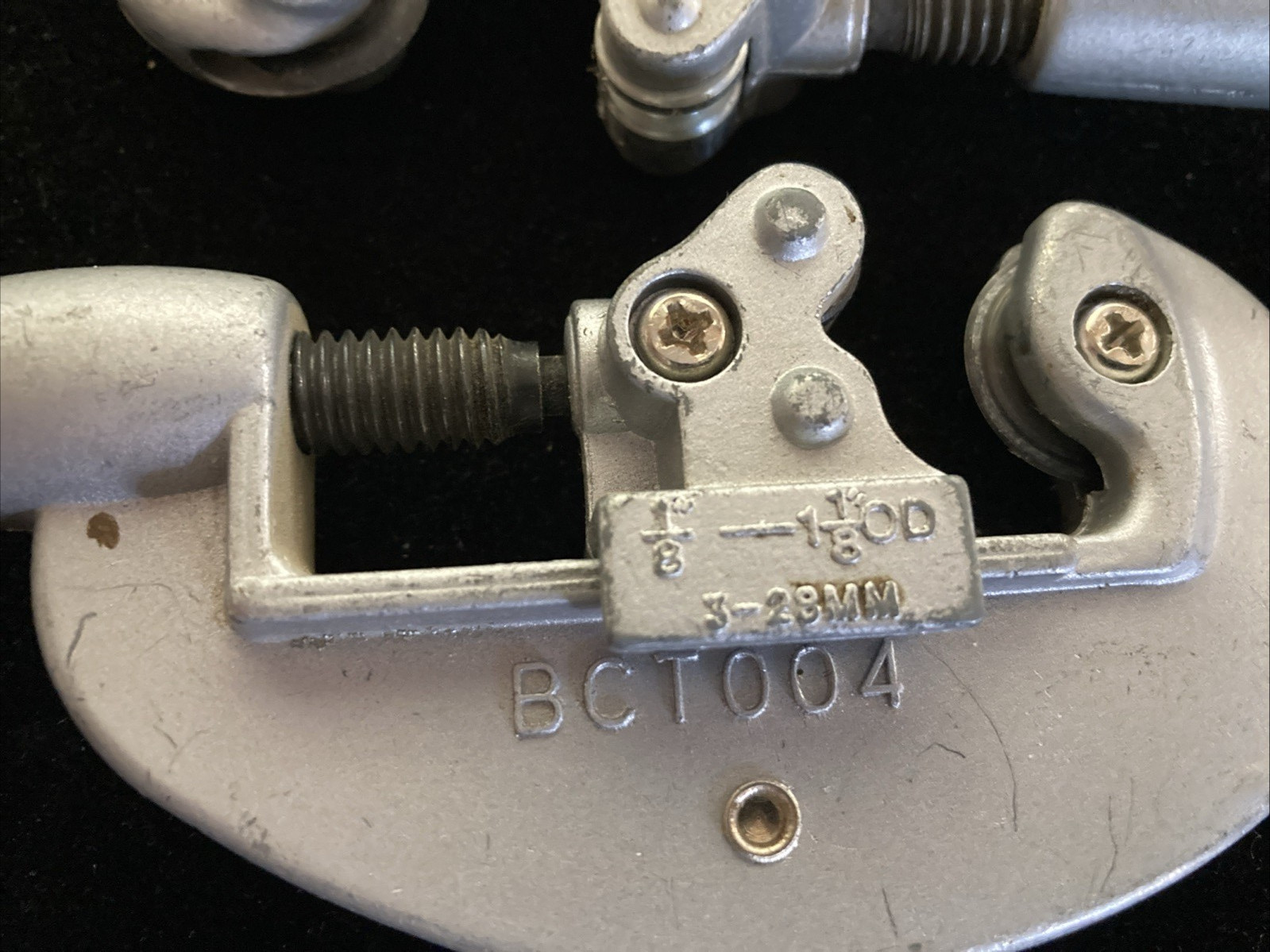 Pair of BRASSCRAFT BCT004 Tube Cutter Copper,PVC,Conduit 1/8″to1-1/8″O.D. Lot 2