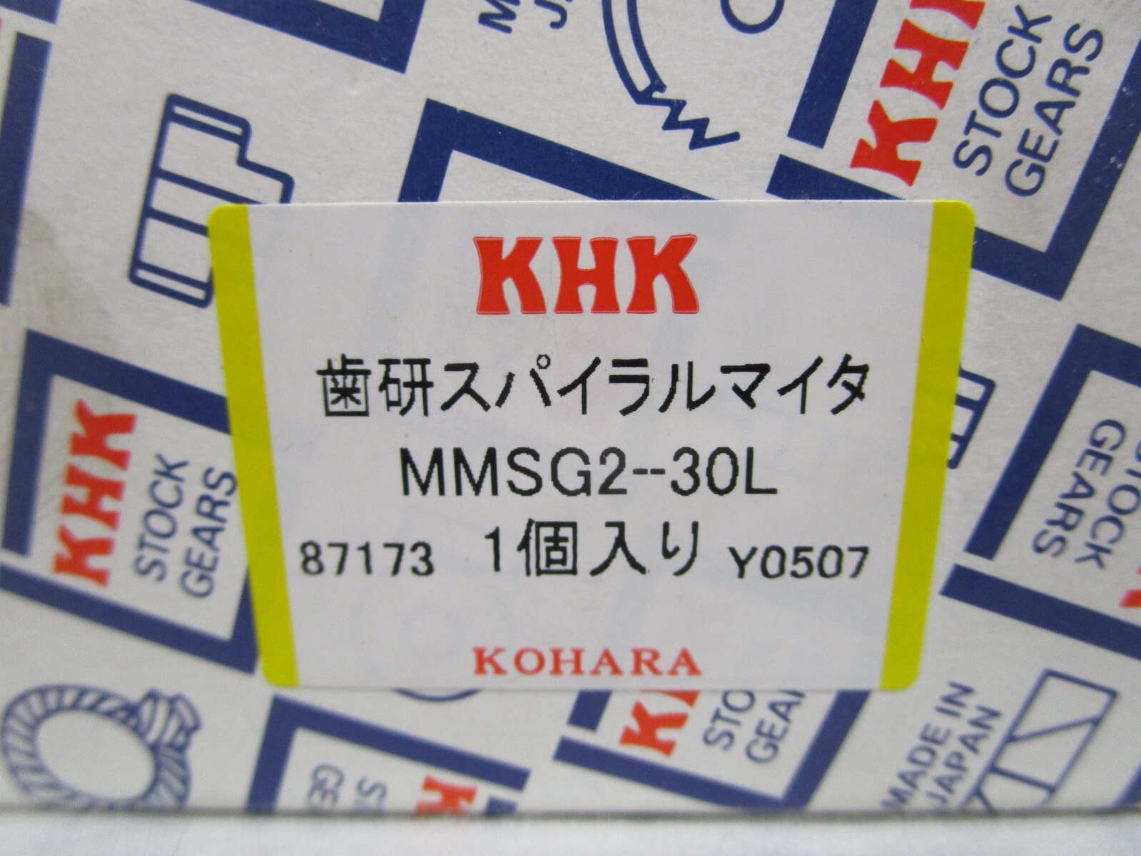 NEW KHK GEARS MMSG2-30L GROUND SPIRAL MITER