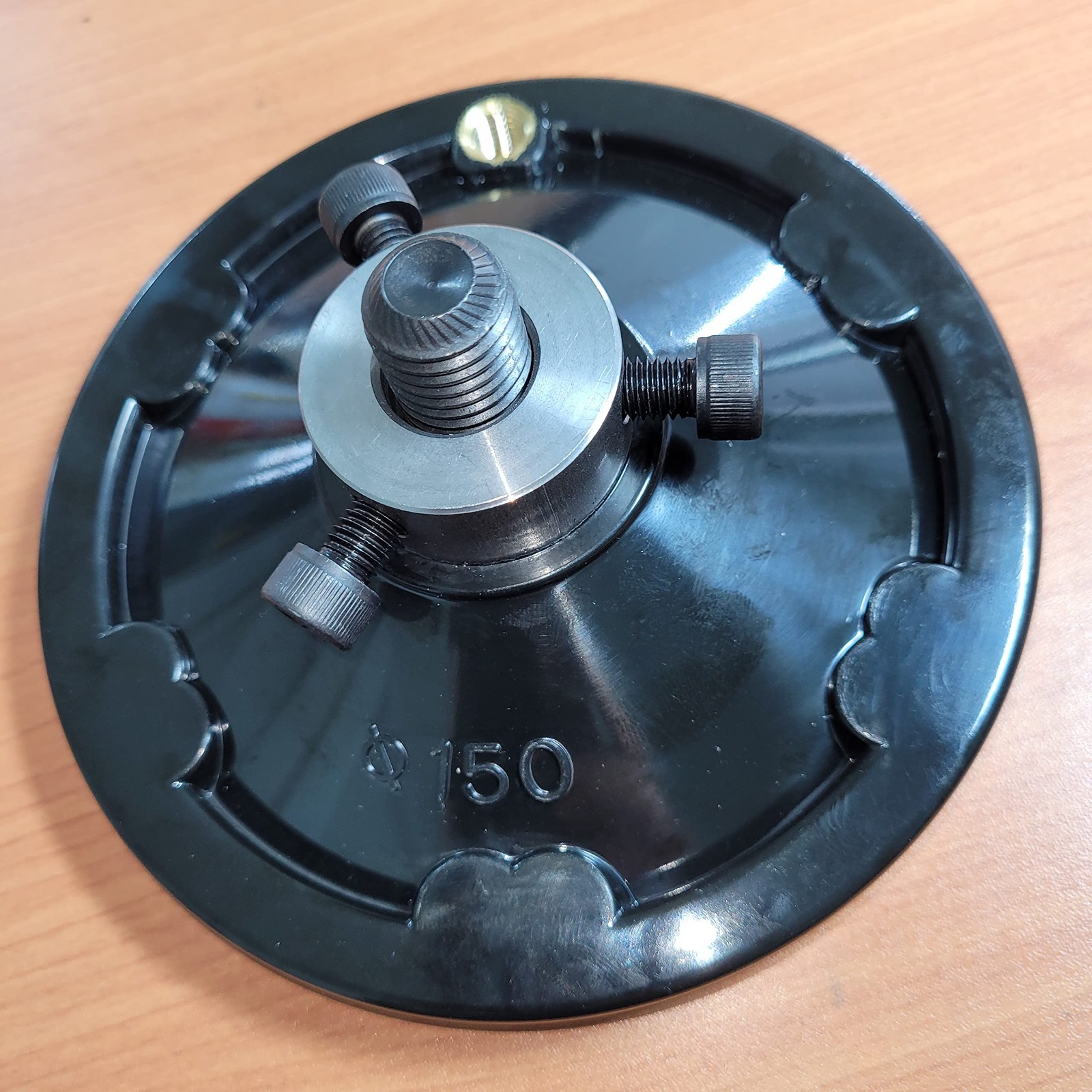 6″ Ultimate Handwheel for 1″ Shaft – Easy Install, Set Screw & M10 Handle, Fit T