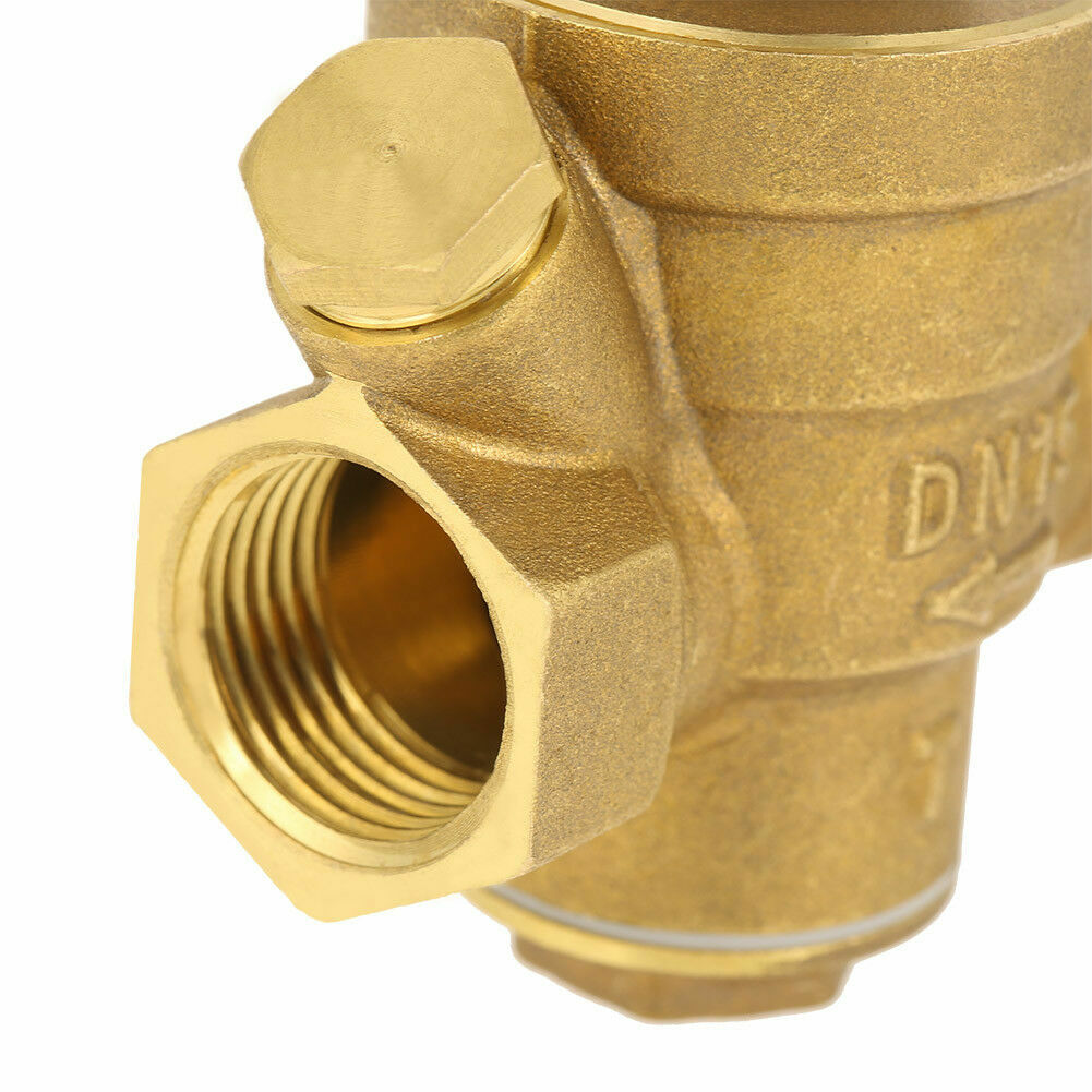 Water Pressure Regulator DN15(1/2″) 15mm Adjustable Brass Reducing Valve-