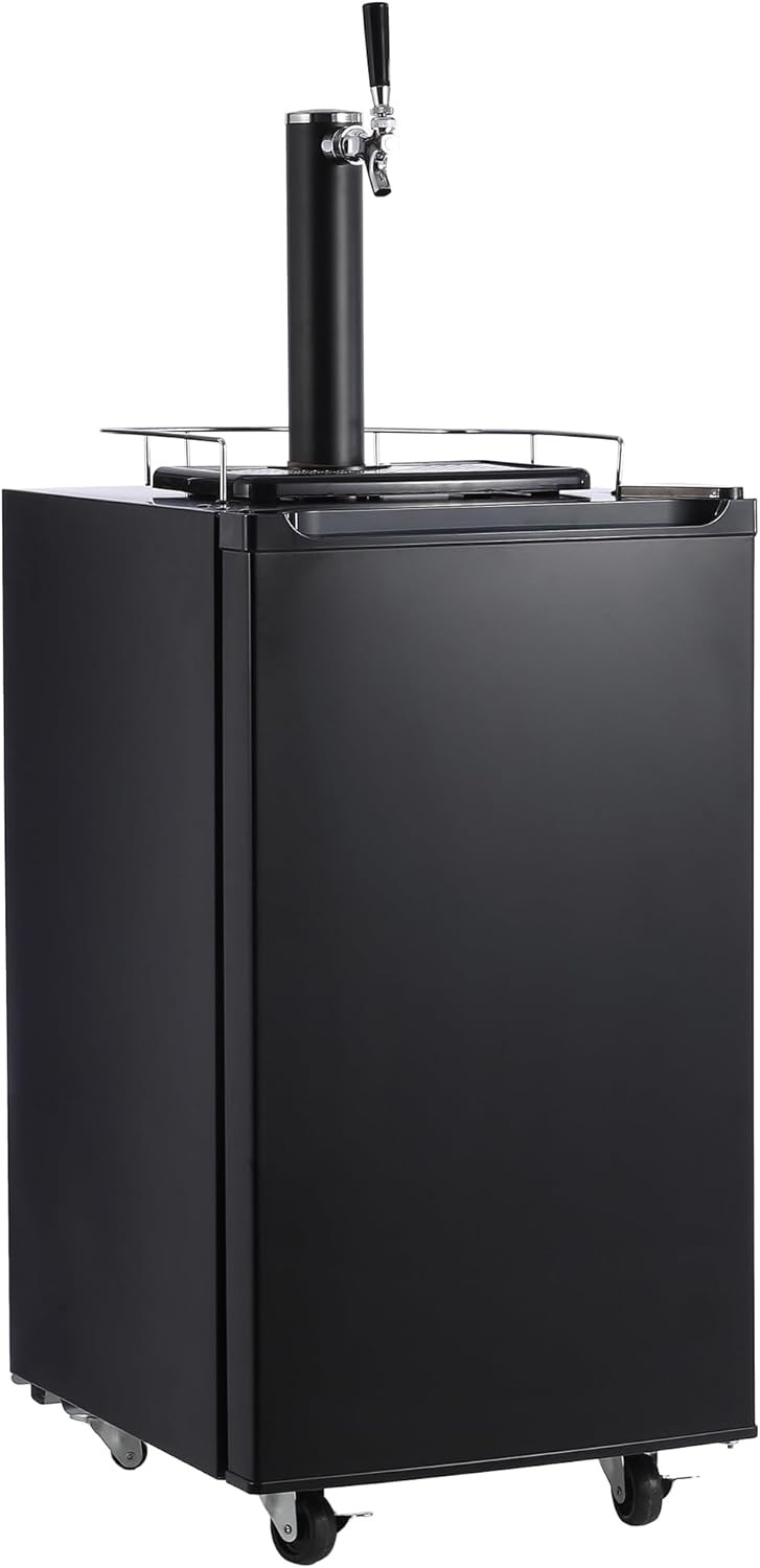 Full Size Kegerator Refrigerated Beer Dispenser WITH Single Faucet 32°F- 50°F